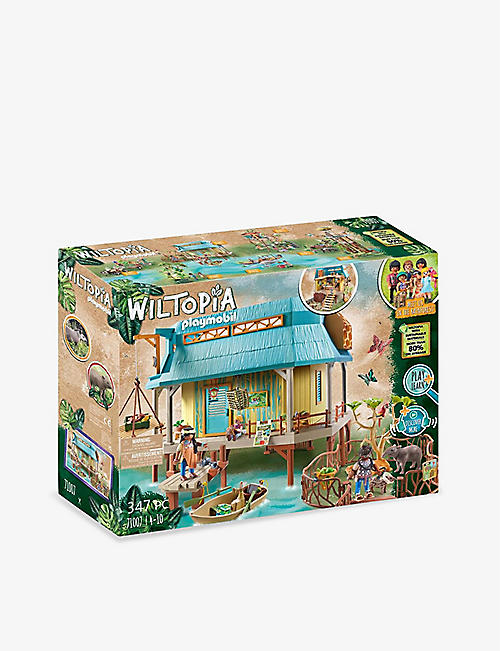 PLAYMOBIL: Wiltopia 71007 Discover the Planet Animal Clinic playset