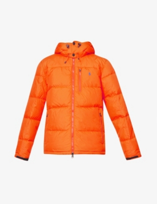POLO RALPH LAUREN - El Cap hooded shell-down glossy jacket 
