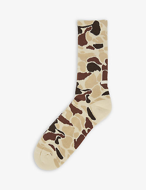SOCKSSS: Truffles all-over pattern organic cotton-blend socks