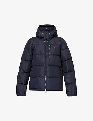 POLO RALPH LAUREN: El Cap logo-embroidered quilted recycled-polyester jacket