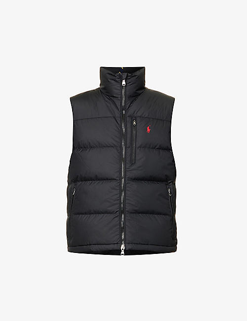 POLO RALPH LAUREN: Shell-down quilted sleeveless jacket