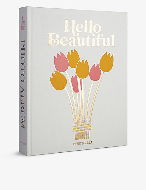 PRINT WORKS: Hello Beautiful photo album 32.8cm x 27cm