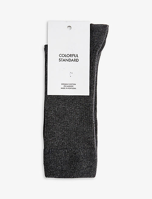 COLORFUL STANDARD: Classic organic cotton-blend socks