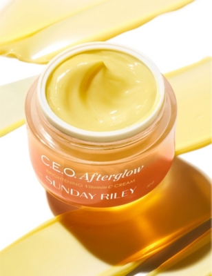 SUNDAY RILEY: C.E.O. Afterglow brightening vitamin C cream 50g