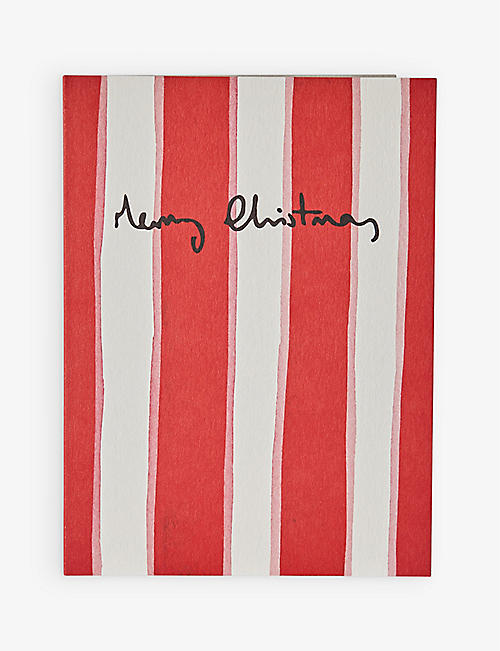 HEATHER EVELYN: Candy Cane Christmas cards pack of 6