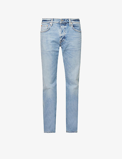 CITIZENS OF HUMANITY: Elijah relaxed-fit mid-rise organic-cotton-blend jeans