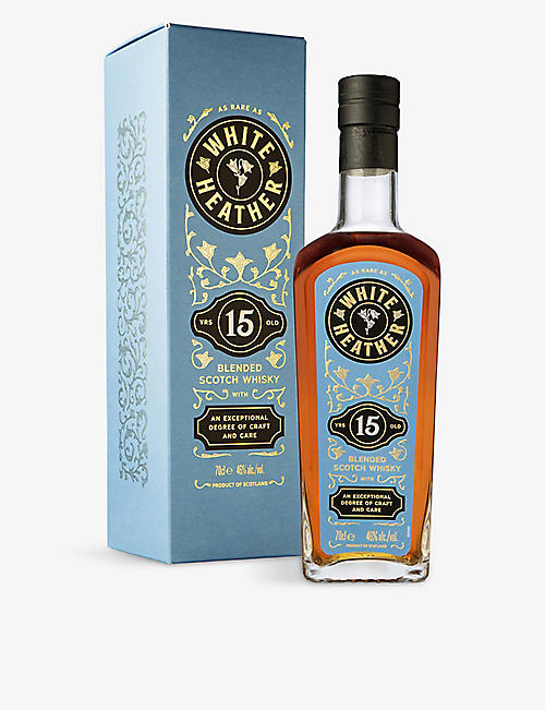 WHITE HEATHER: White Heather limited-edition 15-year-old blended scotch whisky 700ml