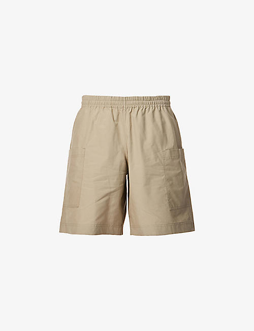 IVAN CLOTHING: Daily relaxed-fit recycled-cotton shorts