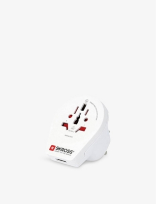 SKROSS: World to UK USB adapter