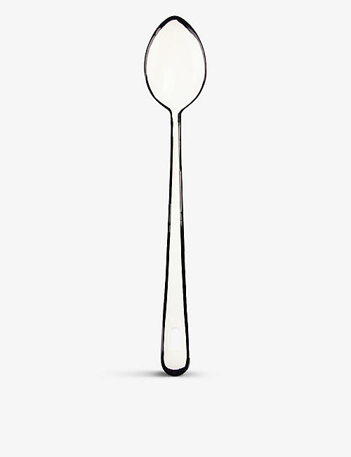 BE HOME: Enamel-coated iron mixing spoon 33cm