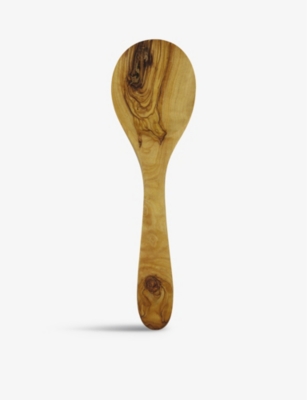 Be Home Grained Olive-wood Serving Spoon 25.5cm