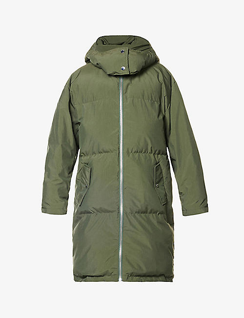 JW ANDERSON: Hooded padded shell coat