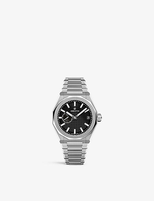 ZENITH: 03.9300.3620/21.I001 Defy Skyline stainless-steel automatic watch