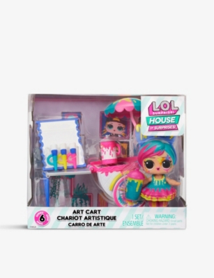 L.O.L. SURPRISE: House of Surprises! Series 6 Art Cart doll playset