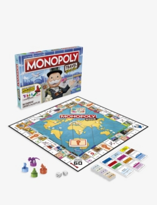 BOARD GAMES: Monopoly Travel World Tour board game