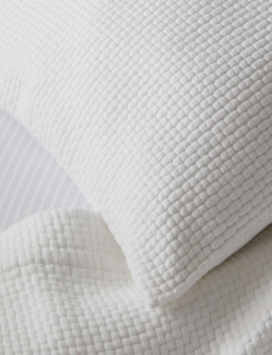 THE WHITE COMPANY: Colville cotton-blend cushion cover