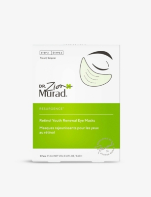 Murad Retinol Youth Renewal Eye Masks Pack Of Five