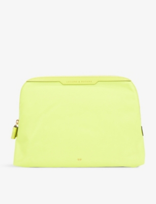 ANYA HINDMARCH Lotions and Potions shell and leather washbag