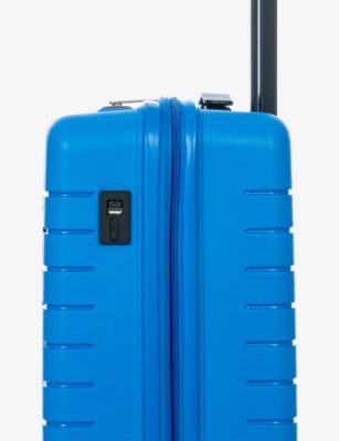 Shop By By Brics Ulisse Hard-shell Carry-on Suitcase 55cm In Electric Blue
