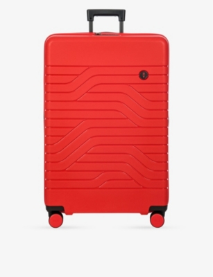 By By Brics Red Ulisse Hard-shell Carry-on Suitcase 55cm