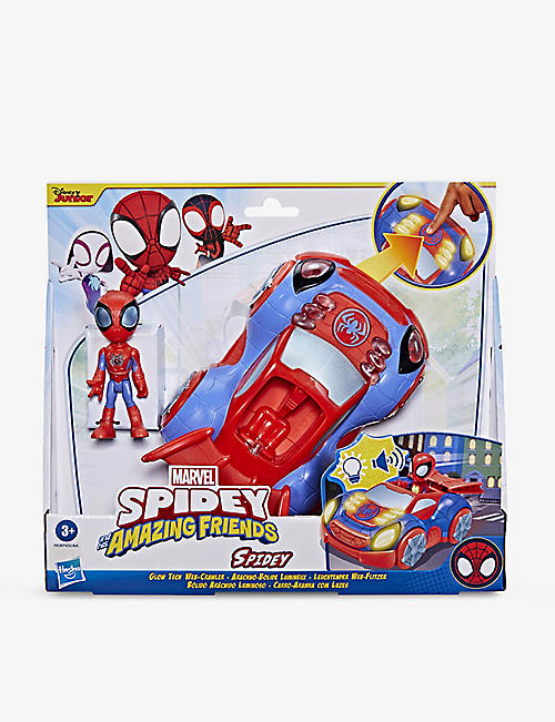 SPIDERMAN: Marvel Spidey And His Amazing Friends Glow Tech Web-Crawler