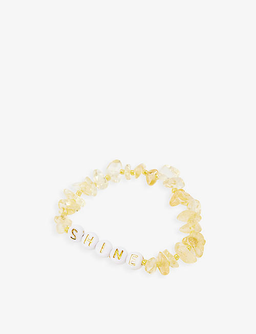 TBALANCE CRYSTALS: Shine citrine bracelet