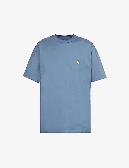 CARHARTT WIP: Chase logo-embroidered cotton-jersey T-shirt