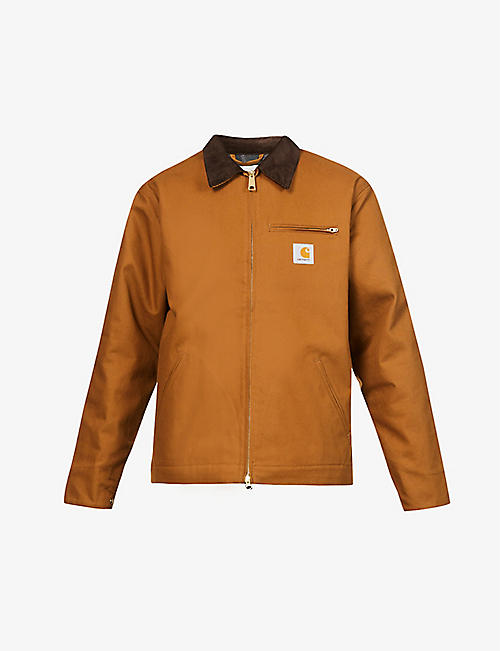 CARHARTT WIP: Detroit brand-patch organic-cotton jacket