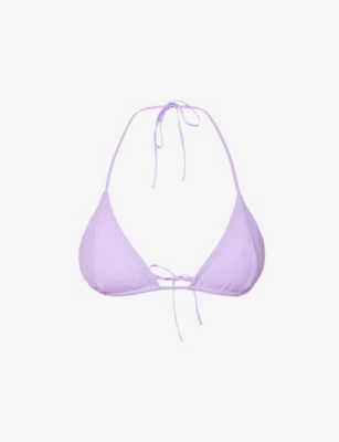 VDM THE LABEL: Marley reversible triangle bikini top