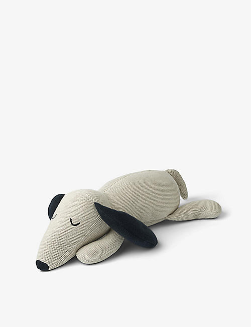 LIEWOOD: Daniel dog organic-cotton soft toy 14cm