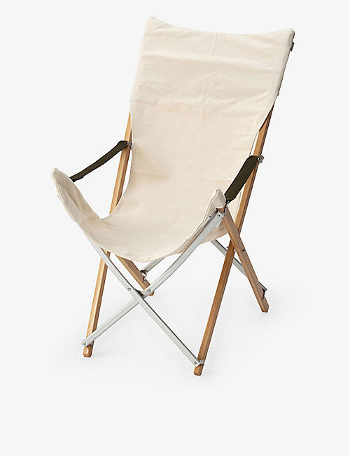 SNOW PEAK: Foldable canvas camping chair