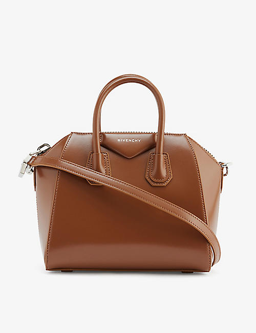 GIVENCHY: Antigona medium leather shoulder bag