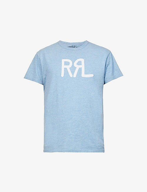 RRL: Logo-print regular-fit cotton-jersey T-shirt