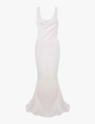 HOUSE OF CB: Odette satin maxi dress