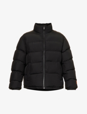 Heron Preston Ex-ray Zip-up Padded Jacket In Black No Color