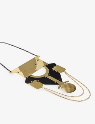 ALESSI: Lorica steel necklace