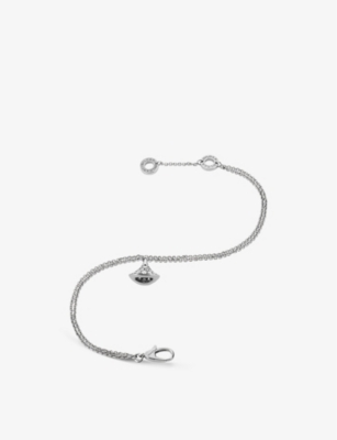 BVLGARI: Diva's Dream 18ct white-gold and 0.26ct brilliant-cut diamond bracelet