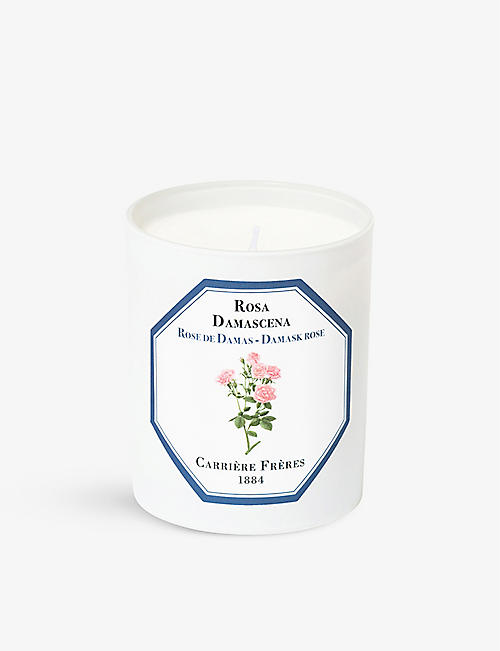 CARRIERE FRERES: Rosa Damascena scented candle 185g