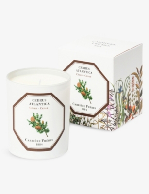 Shop Carriere Freres Cedrus Atlantica Scented Candle 185g