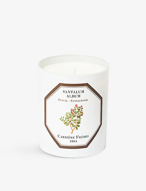 CARRIERE FRERES: Santalum Album scented candle 185g