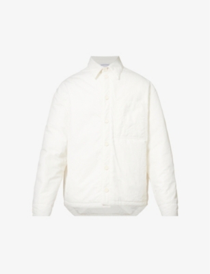 Bottega Veneta Padded Jacket In Chalk