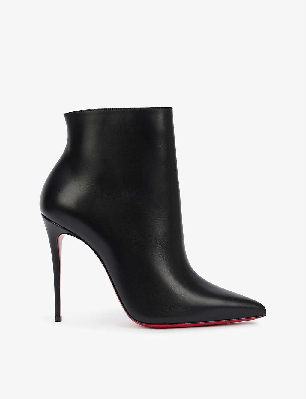 Christian Louboutin Womens Black So Kate 100 Leather Heeled Ankle-boot