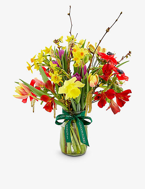 YOUR LONDON FLORIST: English Seasonal Wild Surprise Bright Mix fresh bouquet