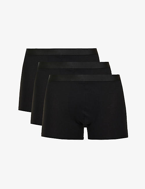 CDLP: Mid-rise stretch-jersey boxer briefs pack of three