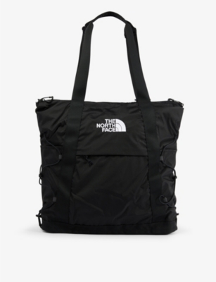 THE NORTH FACE: Borealis brand-embroidered woven tote bag