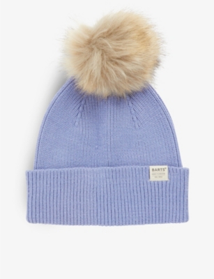 BARTS AL: Cinder pom-embellished knitted beanie