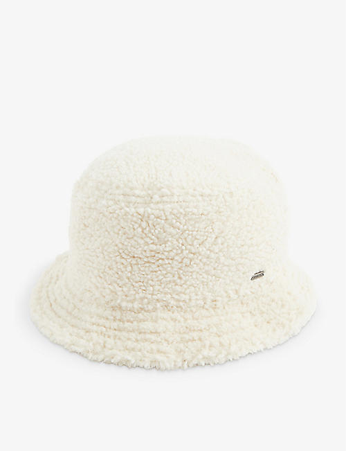 BARTS AL: Teddey wide-brim fleece bucket hat