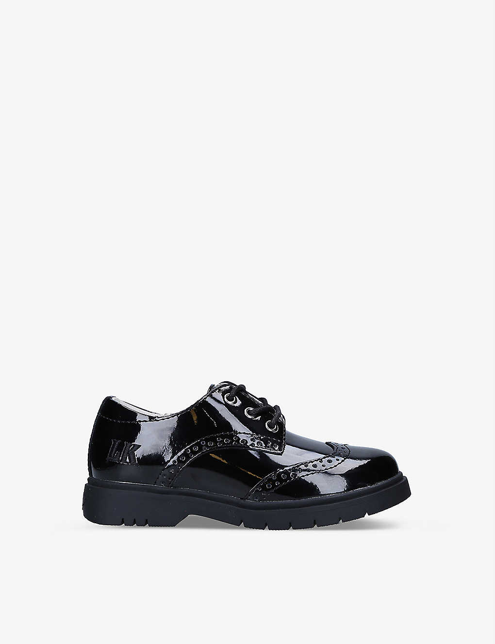 Lelli Kelly Kids' Florence Patent Leather Derby Shoes In Black