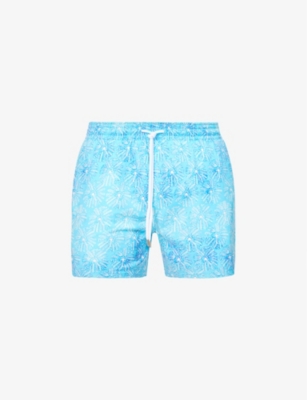 VILEBREQUIN - Morise brand-embroidered swim shorts | Selfridges.com