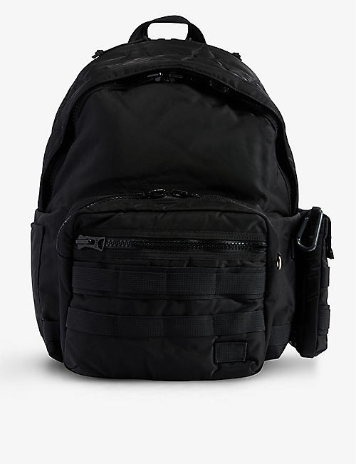 SACAI: Tactical adjustable-strap nylon backpack